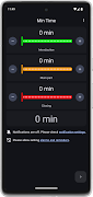 Min Time - simple talk timer ポスター