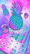 Theme Pineapple Galaxy screenshot 1