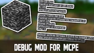 Debug Log Mod for Minecraft PE imagem de tela 2