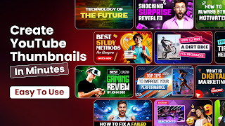 Thumbnail Maker, Banner Maker پوسٹر