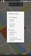 برنامه‌نما Maps Measure عکس از صفحه