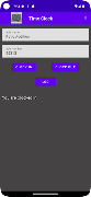 برنامه‌نما Simple Time Clock عکس از صفحه