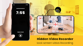 Black Screen Video Recorder Affiche