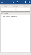 Word Character Counter screenshot 3