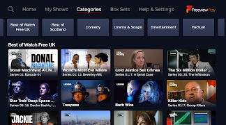 1 Schermata Explore Freeview Play
