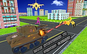 Multi Robot Transform Tank War 截圖 5
