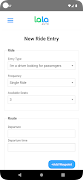 Ridesharing screenshot 2