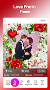 Love You Photo Frame تصوير الشاشة 4