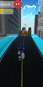 Blue Hedgehog Dash Runner تصوير الشاشة 6