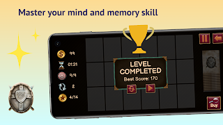 Memory Match Pair RPG Cards capture d'écran 3