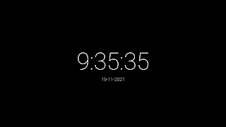 Clock ScreenSaver screenshot 5