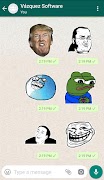 برنامهنما WASticker Memes عکس از صفحه