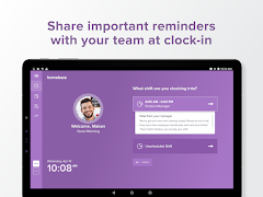 برنامه‌نما Time Clock by Homebase عکس از صفحه