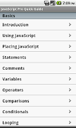 JS Pro Quick Guide Free Affiche
