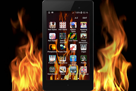 برنامه‌نما Live Flame Wallpaper عکس از صفحه