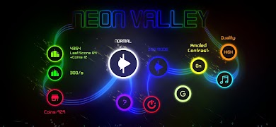 Neon Valley [AMOLED] скриншот 5