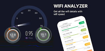 Speed Testing & Wifi Analyzer 스크린샷 3