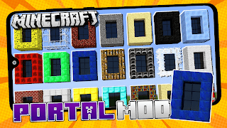 Mod de Portais para Minecraft Cartaz