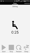 Sitting Timer ภาพหน้าจอ 1