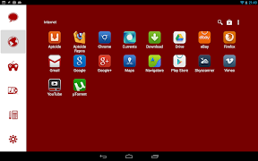 Basic Red Theme for Smart Laun imagem de tela 3