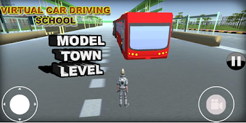 Virtual Car driving poster