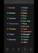 List random shuffle ảnh chụp màn hình 7