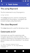 Learn C# Programming скриншот 3