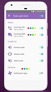 SMS Call Flash: Flash on screenshot 3