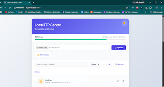 WiFi FTP Server: File Transfer captura de pantalla 4