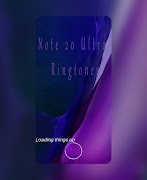 Note 20 Ultra Ringtone الملصق