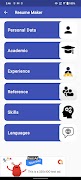 Resume Maker imagem de tela 2