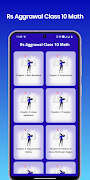 Rs Aggrawal Class 10 Math โปสเตอร์