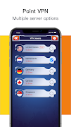 1 Schermata Point Proxy Server - Fast VPN