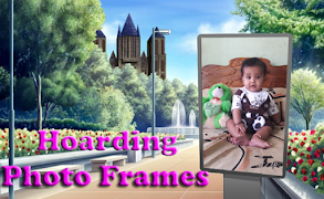 Hoarding Photo Frames : Editor poster