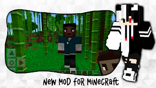 Addon GTA Blocky 5 Craft poster