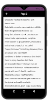 Chocolate Recipes App Offline screenshot 4