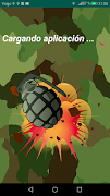 Simulated explosive grenade poster
