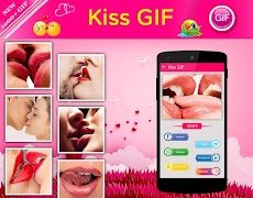 Kiss GIF poster