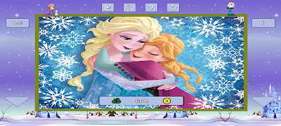 Раскраска Ледяная принцесса скриншот 4