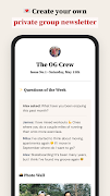 Letterloop: Group Newsletters captura de pantalla 5