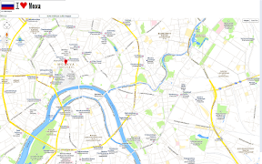 Moscow map screenshot 5