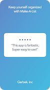 Make-A-List captura de pantalla 1