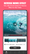 برنامه‌نما Reverse Video Editor And Effec عکس از صفحه