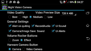 برنامهنما Night Vision Simulator عکس از صفحه