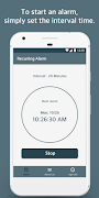 برنامه‌نما Repeat Alarm عکس از صفحه