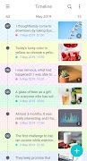برنامه‌نما DecoDiary - Timeline Diary عکس از صفحه