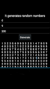 Random Numbers ภาพหน้าจอ 1