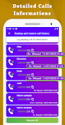 Backup & Restore Call History اسکرین شاٹ 7