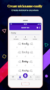 Stylish Text Floating Bubble captura de pantalla 2
