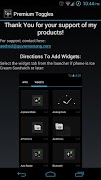 Premium Toggle Widgets 截圖 1